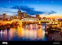 Skyline der Innenstadt Stadt Nashville, Tennessee, USA Stockfotografie ...