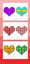 Heart Matching Game Printable - Printable Word Searches