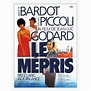 Affiche Le Mépris avec Brigitte Bardot - Jean-Luc Godard - 40x53 cm ...