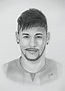 Neymar Drawing, Pencil, Sketch, Colorful, Realistic Art Images ...