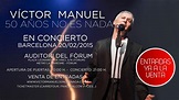 Víctor Manuel | Víctor Manuel celebra 50 años de música con un ...