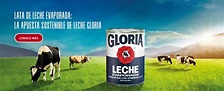 Web Oficial de Leche Gloria, la leche que prefiere el Perú