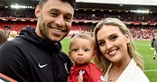 Perrie Edwards and baby Axel melt hearts as they join Alex Oxlade-Chamberlain on pitch - Irish ...
