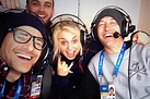 Winter Olympics 2014: Ed Leigh and Tim Warwood - commentators with ...