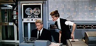Katharine Hepburn & Spencer Tracy in Desk Set (1957)