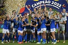 É octa! Com gol de Debinha, Brasil é campeão da Copa América Feminina ...