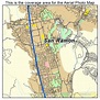 Aerial Photography Map of San Ramon, CA California