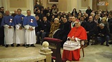 Edoardo Menichelli per la prima volta a Vasto da cardinale - YouTube