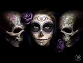 Day Of The Dead 3D Postcard | Fantasy&Gothic Giftware