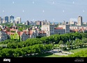 Aerial view of the University of Chicago campus Stock Photo - Alamy