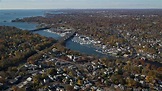 Greenwich, Connecticut Aerial Stock Photos - 2 Photos | Axiom Images