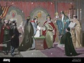 Marriage ceremony of Count of Barcelona Ramon Berenguer IV (1114-1162 ...