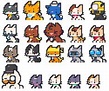 Super Cat Tales/Bros. 2 PAWS Cats Reference, Sprites, Pixel Art, Game ...