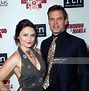 Actors Jennifer Wenger and Casper Van Dien attend the premiere of ITN ...