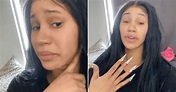 Cardi B Proudly Shows How Her Face Looks Without Makeup Or Filters: "I ...