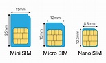 Nano sim, micro sim, mini sim card sizes. Vector illustration. 21518287 ...