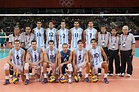 Estos jugadores son en el equipo de voleibol de Argentina. | Olympic ...