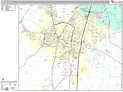 Franklin Tennessee Wall Map (Premium Style) by MarketMAPS - MapSales