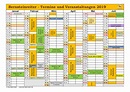 Veranstaltungskalender 2019