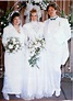 Lynda on her wedding day to third husband, Doug Cronin, poses with her ...