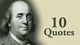 10 Witty Quotes From Benjamin Franklin | The Historian's Hut