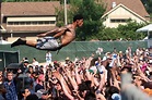 19 Amazing Shots Of Rappers Stage Diving