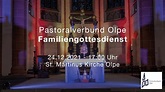 Pastoralverbund Olpe: Familiengottesdienst Heiligabend 2021 - St. Martinus Kirche Olpe - YouTube