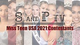 Miss Teen USA 2021:Contestants - YouTube