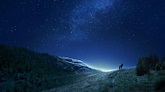 Blue Night Sky Wallpapers - Wallpaper Cave