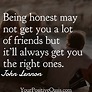 Most Famous Honesty Quotes - Your Positive Oasis