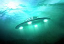 Artwork Of Ufo Under Water Photograph by Mark Garlick/science Photo ...
