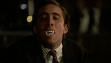 Nic Cage as Peter Lowe in Vampires Kiss who believes himself a Vampire ...