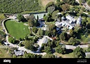 Aerial view of Thomas Gottschalk 's windmill and home in Malibu. Los ...