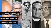 5 Famous Jamaicans who contributed to Education - YouTube