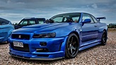 Image Of - Nissan Skyline Gtr R34 Blue - 1920x1080 - Download HD ...