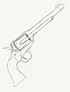 colt revolver drawings - Google Search Cool Art Drawings, Art Drawings ...