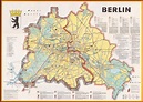 Muro de berlim mapa - o Mapa do muro de berlim rota (Alemanha)