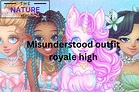 Misunderstood Theme Outfit In Royale High - The Nature Hero