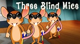 Three Blind Mice | Learn nursery rhymes for children kid and toddles ...