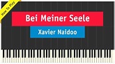 Xavier Naidoo - Bei meiner Seele - Piano Tutorial 🎹 - YouTube