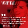 #AmberHeard #Frase #VanityFairMx Amber Heard, Incoming Call, Movies ...
