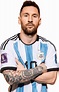 Lionel Messi Argentina football render - FootyRenders