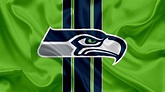 Seattle Seahawks Logo In Green Textile Background HD Seattle Seahawks ...