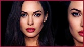 Angelina Jolie + Megan Fox HYBRID TRANSFORMATION Makeup Tutorial ...
