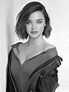 Pin by e n on Random Ideas | Miranda kerr, Black and white, Fashion ...