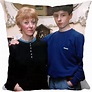 Cushion of Margaret Maughan and her son James whose father is