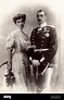 1900 ca : il re CRISTIANO X ( 1870 - 1947 ) di DANIMARCA e la moglie ...