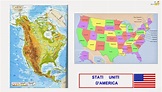 Mappa concettuale: U.S.A. - Stati • Scuolissima.com