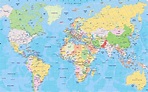 World Map HD - Wallpaper Cave