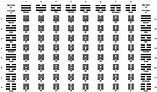 Image result for i ching hexagram chart | I ching, Book of changes, Chart